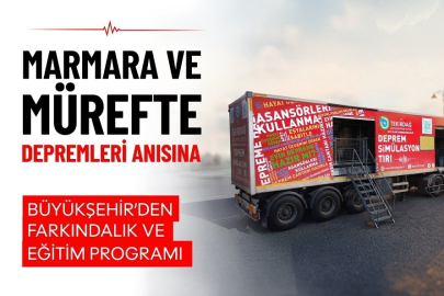 Tekirdağ'da deprem farkındalığı