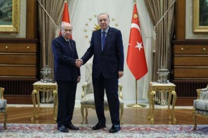 Bahçeli ve Erdoğan arasında 45 dakikalık mesai