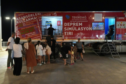 Mürefte depreminin yıldönümünde deprem eğitimi
