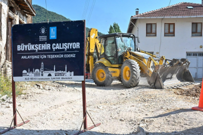 BURSA’DA KIRSAL MAHALLELERİN ALTYAPISI GÜÇLENİYOR