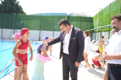 Yenişehir Belediyesi yaz dönemi yüzme kursu tamamlandı