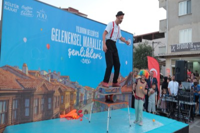 YILDIRIM’DA SOKAKLAR ŞENLENDİ