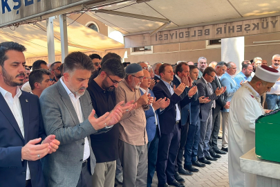 Kestel Belediye Başkanının trafik kazasında hayatını kaybeden amcası son yolculuğuna uğurlandı