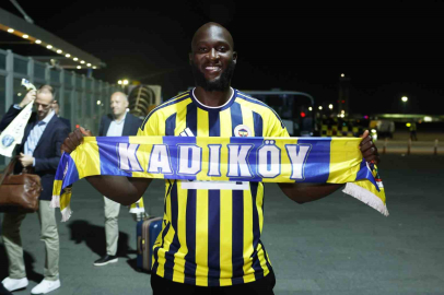 Fenerbahçe’nin yeni transferi Romelu Lukaku, İstanbul’a geldi