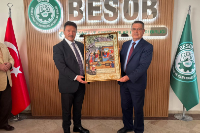 MEHMET YİĞİNER’DEN BESOB’A ZİYARET
