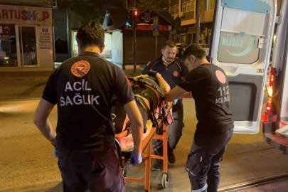 Bursa'da motosiklet devrildi: Kadın sürücü yaralandı