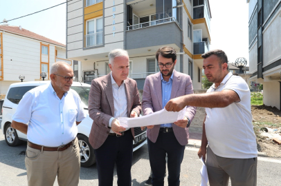 İnegöl Belediyesi’nden yeni mahalleye 64 araçlık otopark