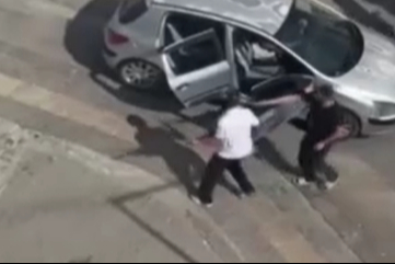 Ankara’da bir kişinin kalabalığın üzerine ateş açtığı saldırı kamerada