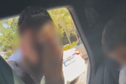 Boşanma aşamasındaki kocasına çocuklarını bırakmak istedi, öfkeli koca hakaret ederek saldırdı