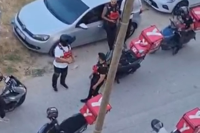 Korsan sipariş kuryeleri kapıya dizdi, kuryeler isyan etti