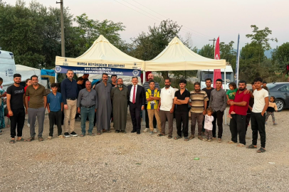 Büyükşehir'den mevsimlik tarım işçilerine destek