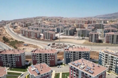 Deprem konutlarıyla yeni bir şehir inşa edildi