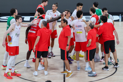 Milli Erkek Basketbol Takım, Almanya'ya gitti