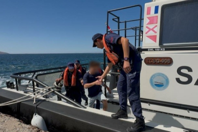 Bozcaada açıklarında gemide rahatsızlanan personelin tıbbi tahliyesi gerçekleştirildi