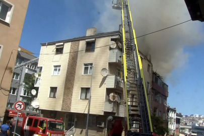 Gaziosmanpaşa'da korkutan yangın