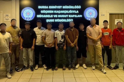 Bursa’da kaçak göçmen operasyonu: 11 kişi yakalandı, 1 şüpheli gözaltında