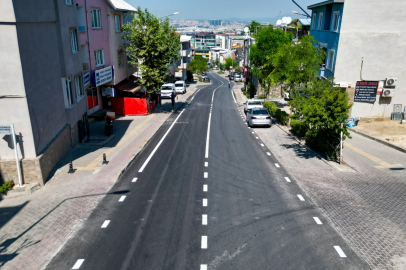 BÜYÜKŞEHİR NİLÜFER’DE DUMLUPINAR CADDESİ’Nİ YENİLEDİ