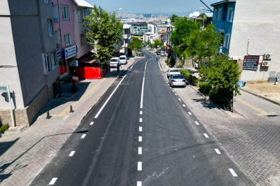 Büyükşehir Nilüfer'de Dumlupınar Caddesi'ni yeniledi