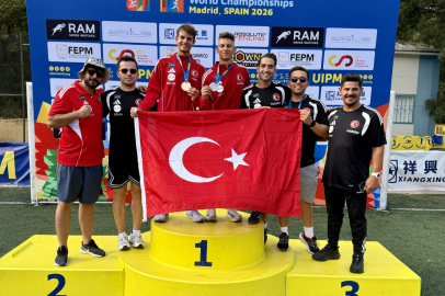 BÜYÜKŞEHİR SPORCUSU DÜNYA ÜÇÜNCÜSÜ OLDU