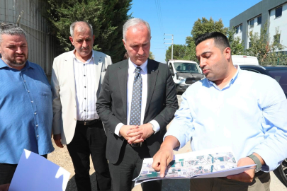 Cerrah'ta Veysel Karani Caddesine sathi kaplama yapıldı