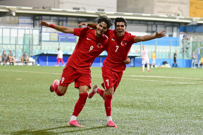 U20 Milli Takımı, Akdeniz Oyunları'nda Kuzey Makedonya'yı 3-0 yendi