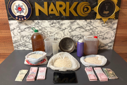 Esenyurt'ta 13 kilo 550 gram uyuşturucu ele geçirildi