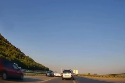 Takip mesafesini korumayınca kaza kaçınılmaz oldu