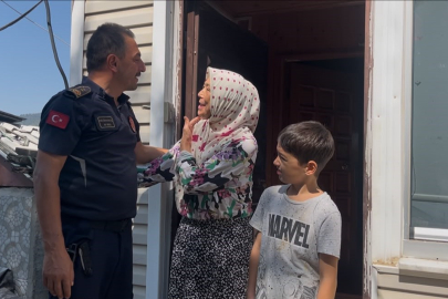Hastalığını unuttu, alevlere koştu...65 yaşındaki Hanife Teyze alevlerin önüne geçti