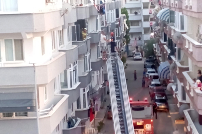 Bursa’da korkutan ev yangını