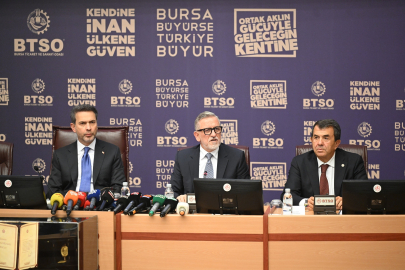 Enerji ve Tabii Kaynaklar Bakanı Alparslan Bayraktar BTSO Meclisinin konuğu oldu