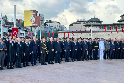 Taksim Meydanı’nda 30 Ağustos Zafer Bayramı töreni