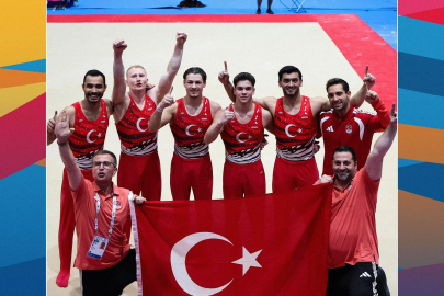 Cimnastik Erkek Milli Takımı, Akdeniz Oyunları şampiyonu