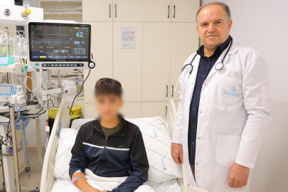 Tuz ruhunu su zanneden 14 yaşındaki çocuk ölümden döndü