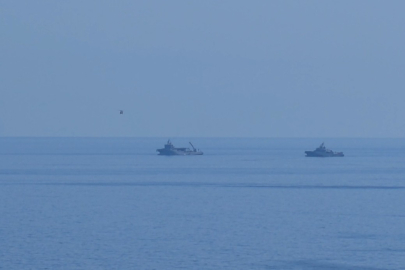 Girne’de arama çalışmaları 4’üncü gününde: TCG Alemdar çalışmalara katıldı