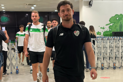 BURSASPOR KAFİLESİ STADYUMA ULAŞTI