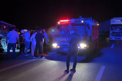 İznik’te tır, traktöre arkadan çarptı: 1 ölü