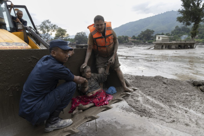 Nepal'deki sel felaketinde ölü sayısı bin 344'e yükseldi