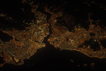 İstanbul’un uzaydan çekilen fotoğrafları paylaşıldı