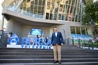 YILDIRIM’DA KADIN VE ÇOCUKLARA TELEFERİK KEYFİ