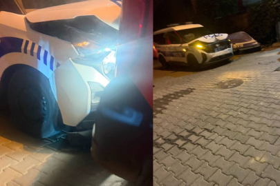 Sürücü ’dur’ ihtarına uymadı, kovalamaca kazayla bitti: Bir polis memuru yaralandı
