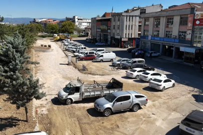 Bursa İnegöl'de Ertuğrulgazi Caddesi'ne 165 araçlık otopark