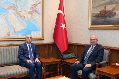 Bakan Güler, Mehdi Eker ile görüştü
