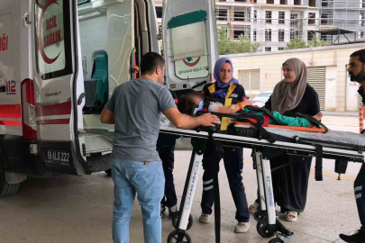 Balkondan düşen 4 yaşındaki çocuk yaralandı