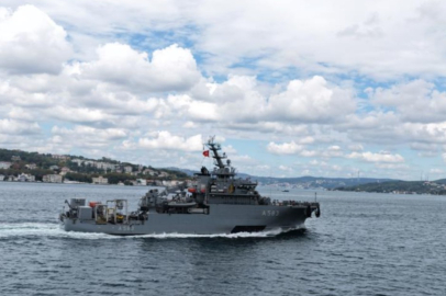 "TCG Işın" gemisi İstanbul’da