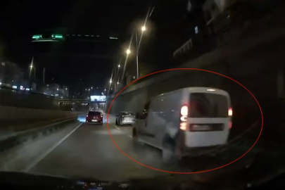 Makas atarak trafiği tehlikeye attı