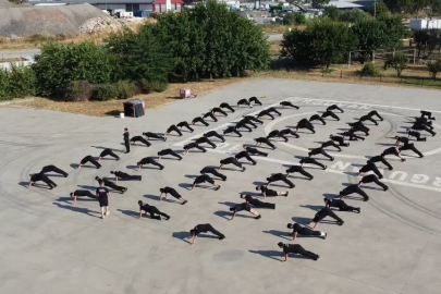 İtfaiyeci olmak için komando eğitimi alıyorlar