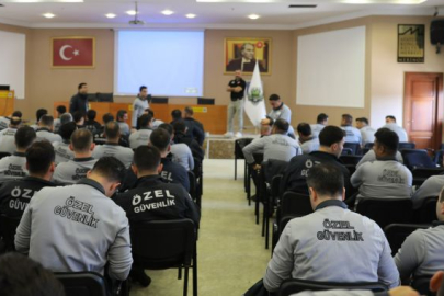 Büyükşehir’den güvenlik personeline X-Ray eğitimi