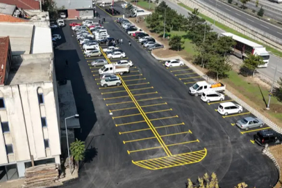 Bursa İnegöl'de mobilya sanayisine nefes aldıran otopark hizmette