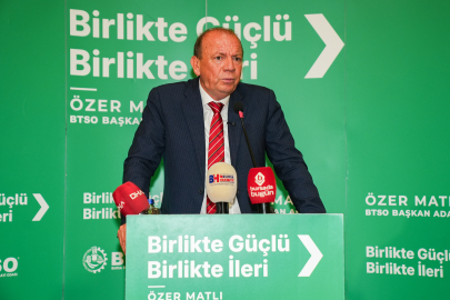 MATLI’DAN BURSA İÇİN TİCARET, LOJİSTİK VE ÜYEYE DESTEK MESAJI