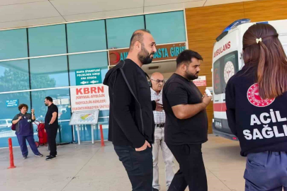 Kopan parmağını buz torbasıyla taşıdılar